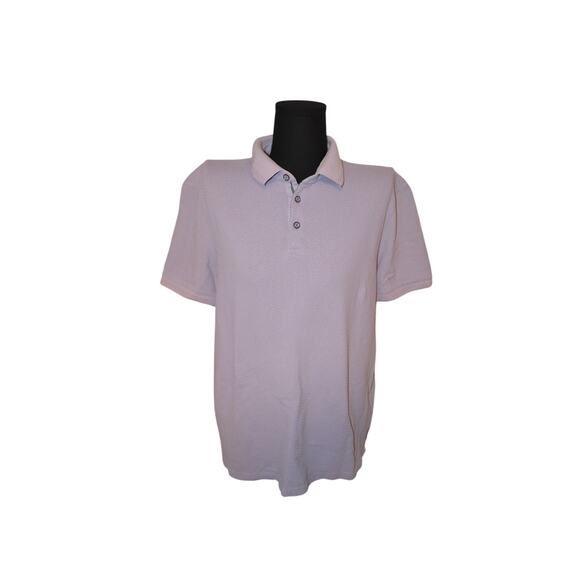 Ted Baker London Light Purple Waffle Knit Polo Size 4 Large - Picture 1 of 6